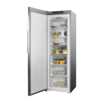 Congelador 1p Whirlpool inox 188x60cm