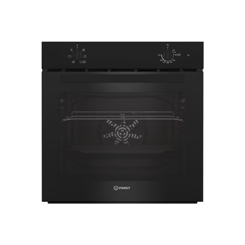 Horno Indesit negro
