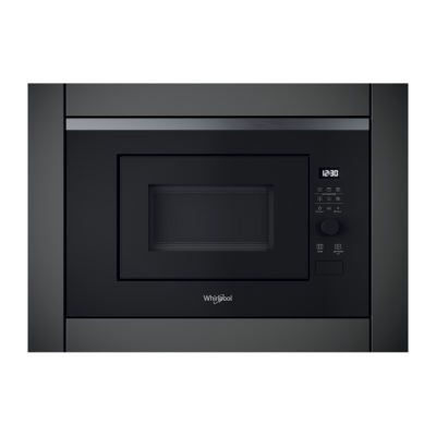 Microondas Whirlpool integración negro/inox
