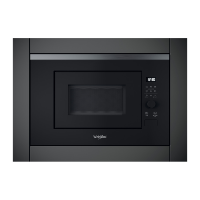 Microondas Whirlpool integración negro/inox
