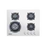 Placa de gas Corberó inox 4 fuegos